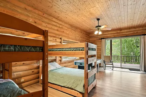 Bedroom - 433 W Eagles Roost St, Brian Head, UT 84719 photo 9 of 9