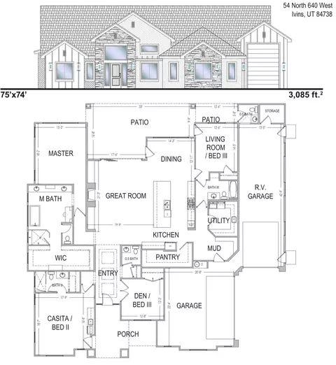 54 N 640 W, Ivins, UT 84738