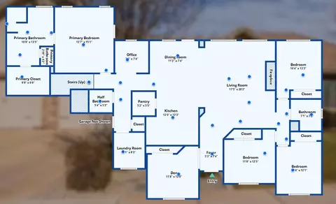 Floorplan - 795 E Desert Bloom Ct, Washington, UT 84780 photo 1 of 1