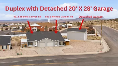 591-593 E Nichols Canyon Road Apt Rv Garage #+ RV GARAGE, Cedar City, UT 84721