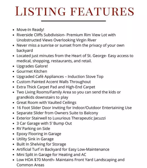 Other - 1848 E Riverbend Dr, Saint George, UT 84790 photo 10 of 10