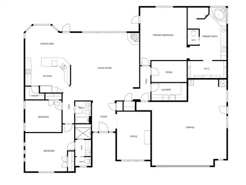 Floorplan - 1023 E 4430 S, Washington, UT 84780 photo 2 of 2
