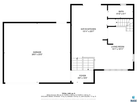 Floorplan - 816 E 7th St, Dell Rapids, SD 57022 photo 2 of 4