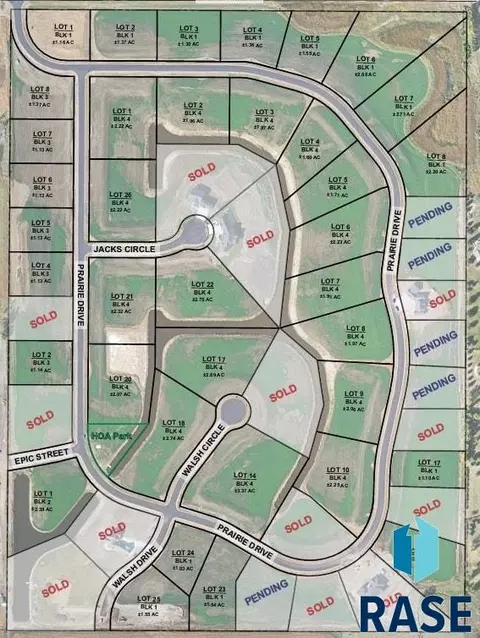 lot7 Block 3 Prairie Dr, Tea, SD 57064