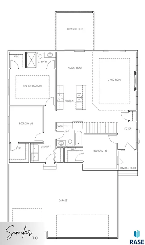 Floorplan - 7237 E Waters Edge Pl, Sioux Falls, SD 57110 photo 1 of 1
