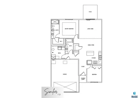 Floorplan - 6613 W Gresford Pl, Sioux Falls, SD 57106 photo 1 of 2