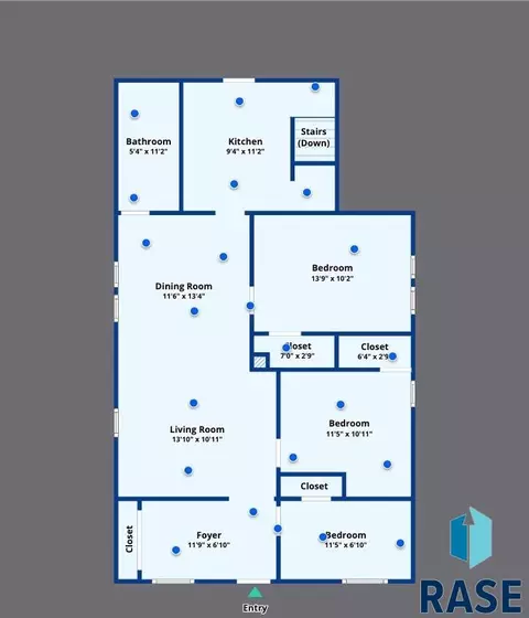 Floorplan - 304 E 3rd St, Egan, SD 57024 photo 1 of 2