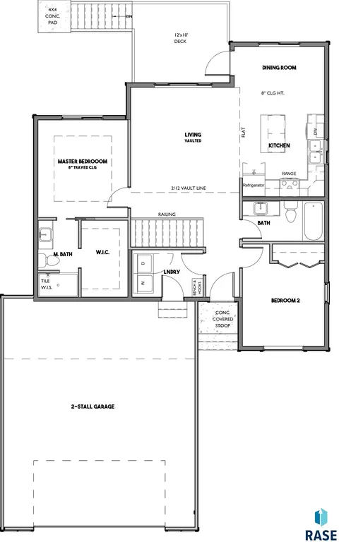 Floorplan - 1212 W Rivulet St, Brandon, SD 57005 photo 1 of 2