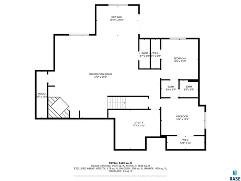 Floorplan - 305 S Heritage Rd, Brandon, SD 57005 photo 2 of 3