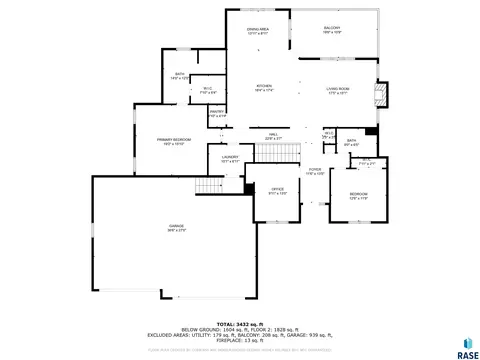 Floorplan - 305 S Heritage Rd, Brandon, SD 57005 photo 1 of 3