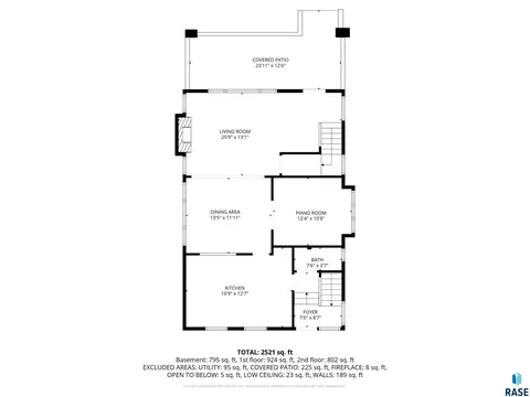 Floorplan - 407 E 6th St, Dell Rapids, SD 57022 photo 2 of 4