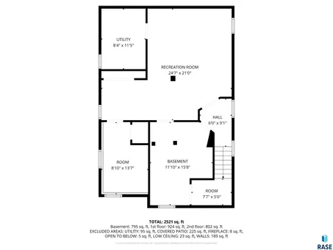 Floorplan - 407 E 6th St, Dell Rapids, SD 57022 photo 4 of 4