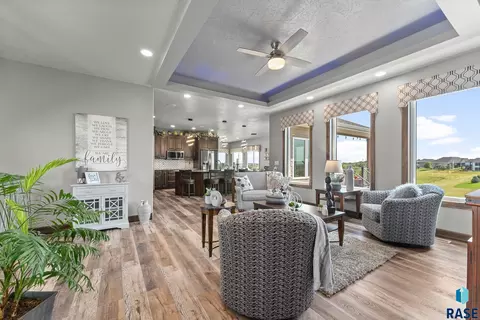 Living - 8401 E Roughlock St, Sioux Falls, SD 57110 photo 7 of 13