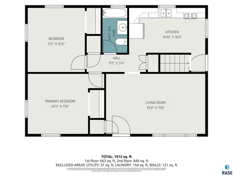 Floorplan - 2002 Cedar St, Yankton, SD 57078 photo 1 of 2