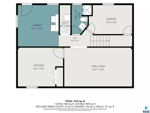 Floorplan - 2002 Cedar St, Yankton, SD 57078 photo 2 of 2
