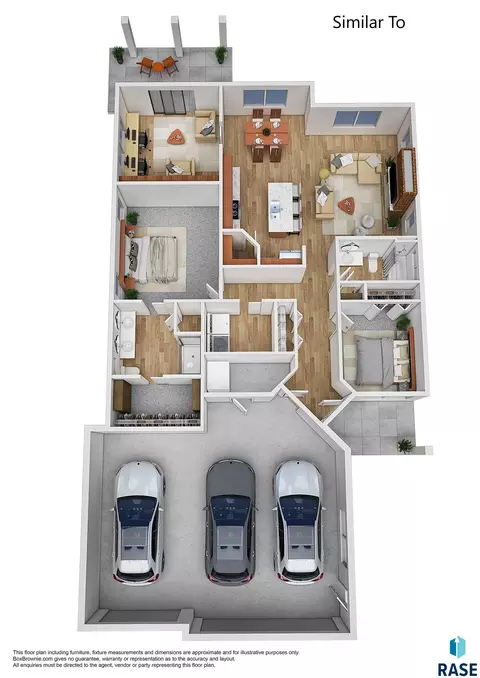 Floorplan - 916 S Tinley Ave, Brandon, SD 57005 photo 1 of 1