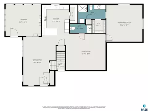 Floorplan - 218 Douglas Blvd, Baltic, SD 57003 photo 1 of 2