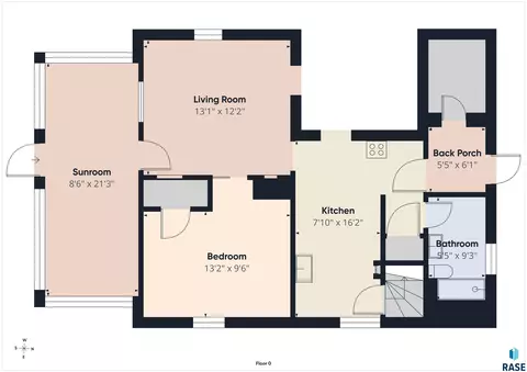 Floorplan - 116 W Smith St, Oldham, SD 57051 photo 1 of 3