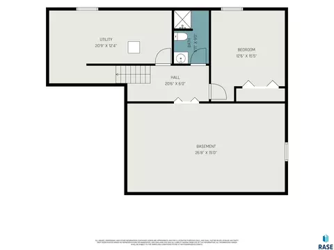 Floorplan - 413 SE 8th St #4, Madison, SD 57042 photo 2 of 2
