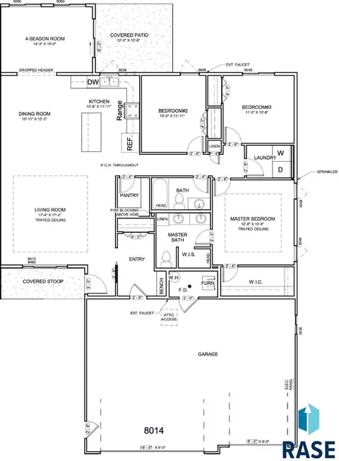Floorplan - 8014 E Marana St, Sioux Falls, SD 57110 photo 1 of 1