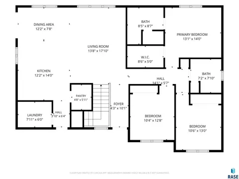 Floorplan - 408 E 11th St, Crooks, SD 57020 photo 2 of 3