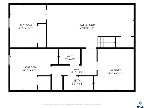 Floorplan - 313 S 4th Ave, Brandon, SD 57005 photo 1 of 2