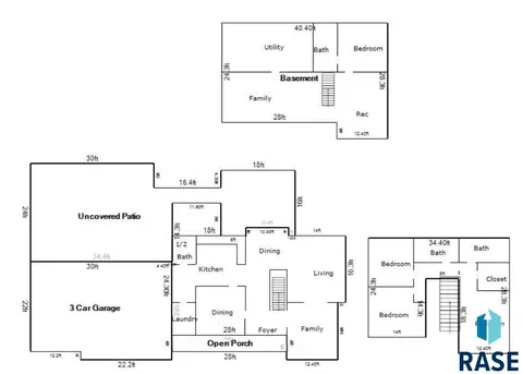 Floorplan - 702 Westview Dr, Dell Rapids, SD 57022 photo 1 of 1