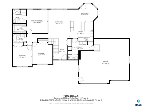 Floorplan - 3828 E Dawley Ct, Sioux Falls, SD 57103 photo 1 of 3