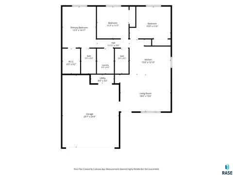 Floorplan - 538 Prairie Ave, Baltic, SD 57003 photo 1 of 1