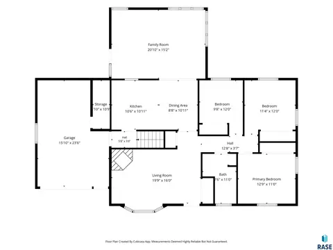 Floorplan - 406 Johnson Ave, Baltic, SD 57003 photo 2 of 3