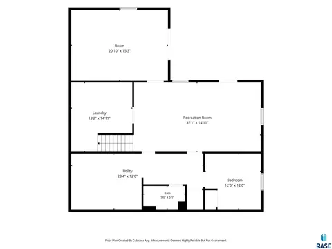 Floorplan - 406 Johnson Ave, Baltic, SD 57003 photo 3 of 3