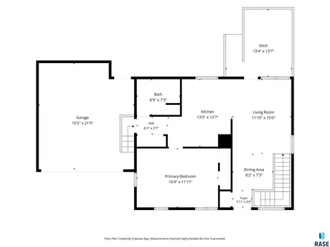 Floorplan - 105 E 3rd St, Dell Rapids, SD 57022 photo 2 of 3