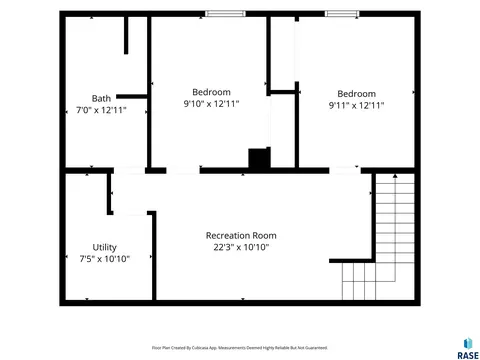Floorplan - 105 E 3rd St, Dell Rapids, SD 57022 photo 3 of 3