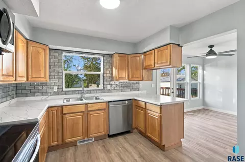 Kitchen - 105 E 3rd St, Dell Rapids, SD 57022 photo 1 of 2