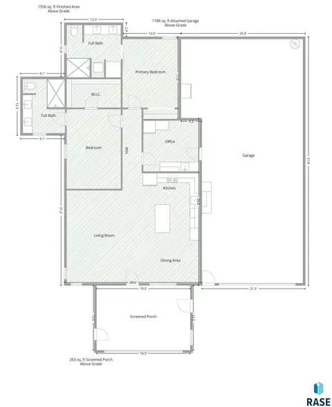 Floorplan - 27038 459th Ave, Parker, SD 57053 photo 1 of 1