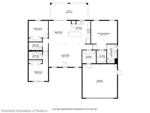 Floorplan - 1304 Blue Heron Dr, Sebring, FL 33876 photo 1 of 1