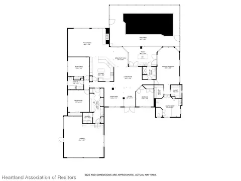 Floorplan - 3875 Enchanted Oaks Ln, Sebring, FL 33875 photo 1 of 1