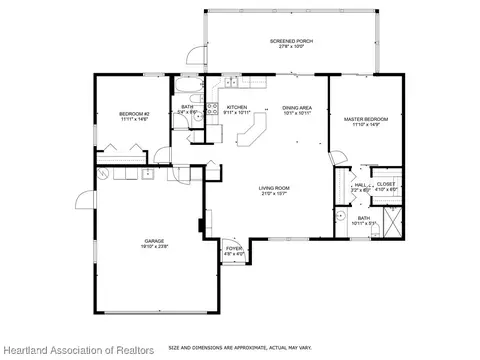 Floorplan - 3309 Golfview Rd, Sebring, FL 33875 photo 1 of 1