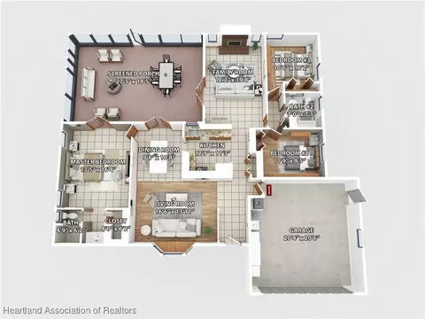 Floorplan - 100 Tortoise Rd, Sebring, FL 33876 photo 1 of 1