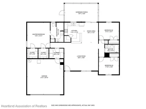 Floorplan - 4409 Westminster Rd, Sebring, FL 33875 photo 1 of 1