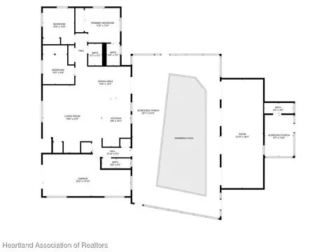 Floorplan - 2410 Sunset Dr, Sebring, FL 33870 photo 1 of 1