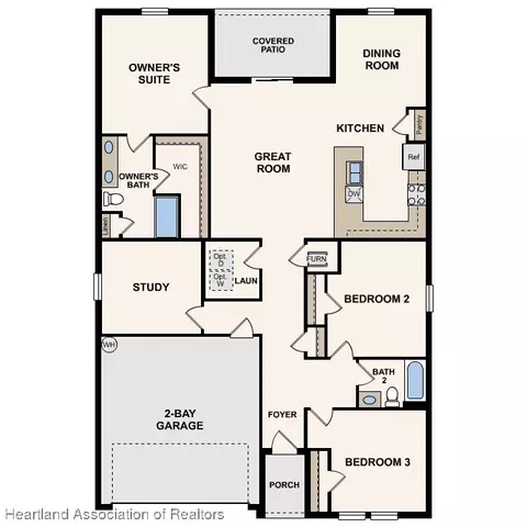 Floorplan - 8035 Yumuri St, Sebring, FL 33872 photo 1 of 1
