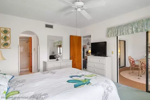 Bedroom - 4989 Casablanca Circle J-3, Sebring, FL 33870 photo 4 of 6
