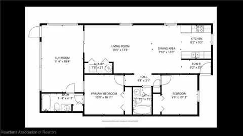 Floorplan - 1815 Key Lake Dr, Sebring, FL 33875 photo 1 of 1