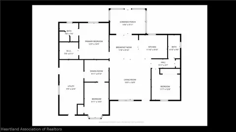 Floorplan - 4131 Elson Ave, Sebring, FL 33875 photo 1 of 1