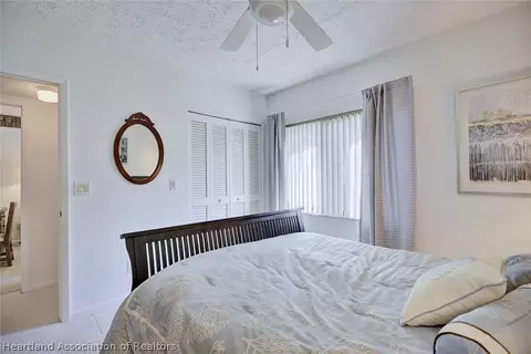Bedroom - 4989 Casablanca Circle J1, Sebring, FL 33870 photo 6 of 8