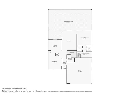 Floorplan - 289 Georgetown Loop, Wauchula, FL 33873 photo 1 of 3