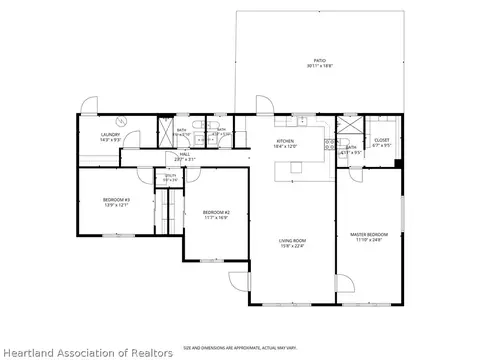 Floorplan - 905 E Dinner Lake Dr, Sebring, FL 33870 photo 1 of 1