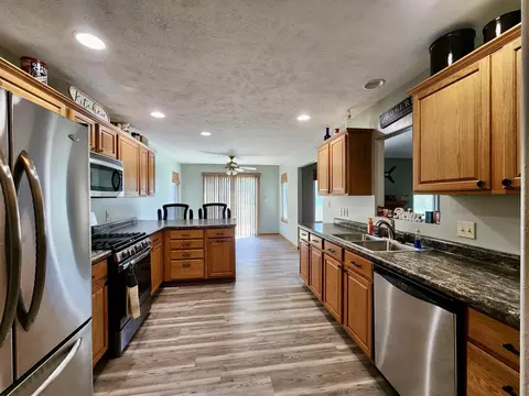 Kitchen - 203 S Westview Dr, Lanark, IL 61046 photo 2 of 3