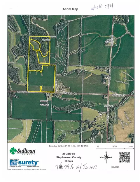 Parcel 4 Tbd W Range Road, Lena, IL 61048